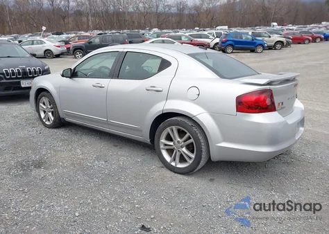 2012 Dodge Avenger Sxt Plus from USA, damaged, VIN 1C3CDZEG5CN258666